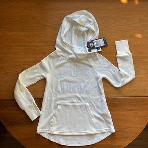 Sz girls Small Under Armour waffle hoody